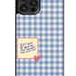 Blueberry Plaid Case