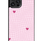 Pink Wavy Plaid Case