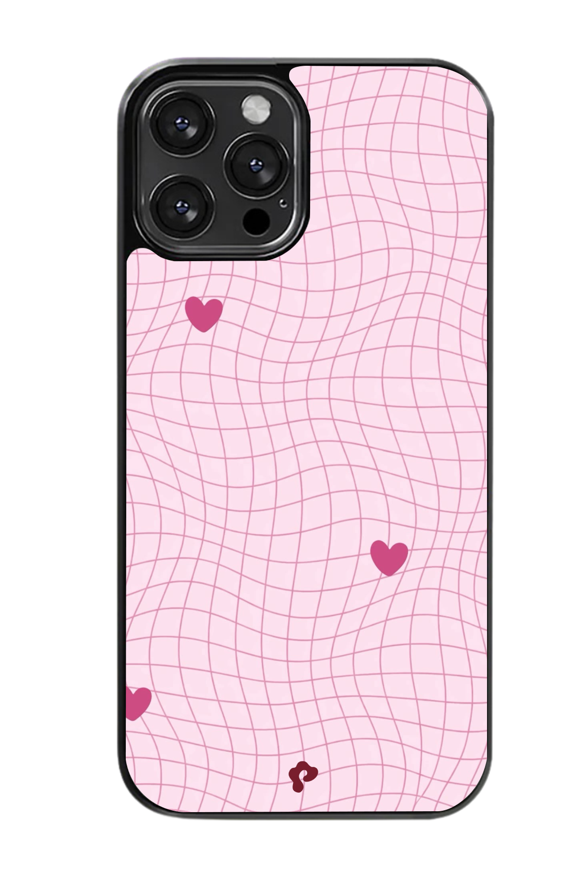 Pink Wavy Plaid Case