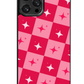 Checkered glam Case