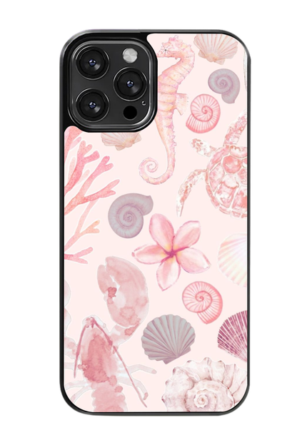 Soft Pink Seahorse Case