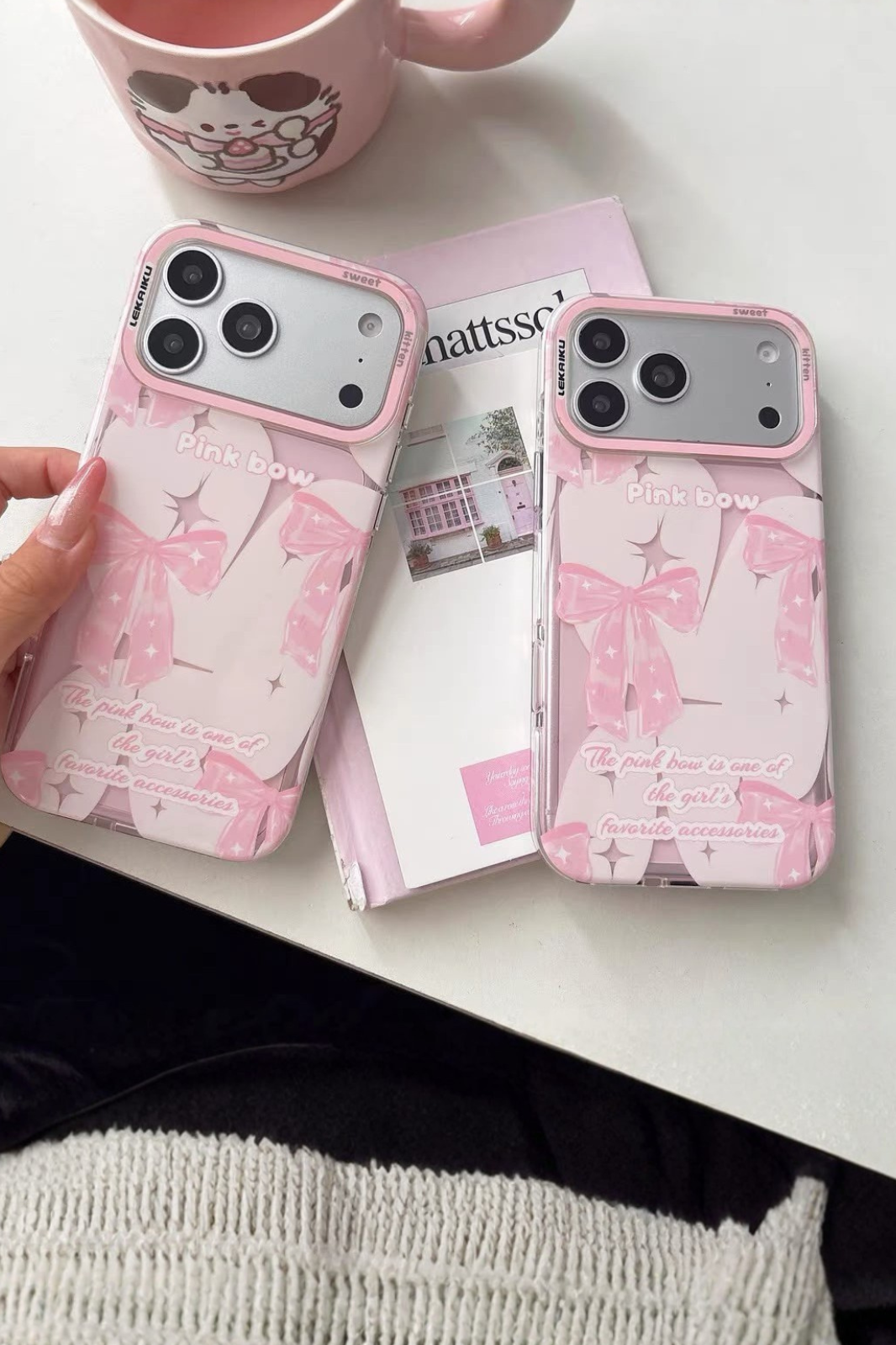 Pink Bow Case