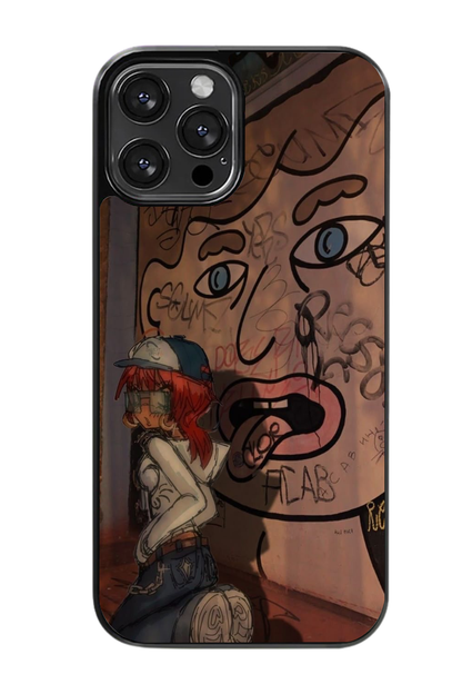 Doodled Girl Case