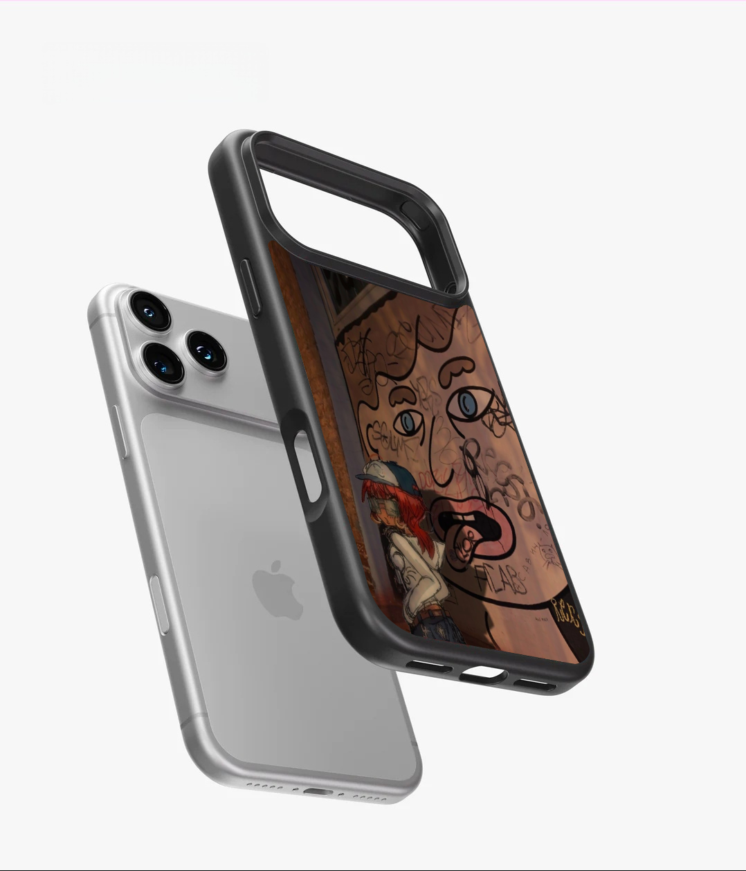 Doodled Girl Case