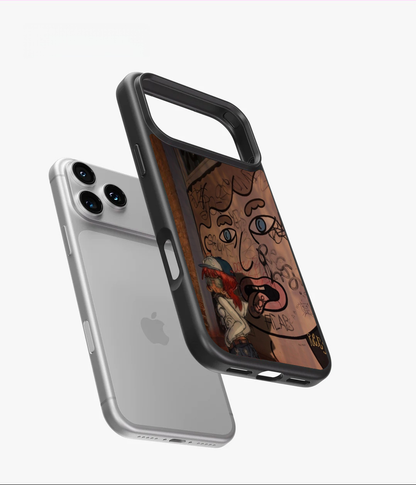 Doodled Girl Case