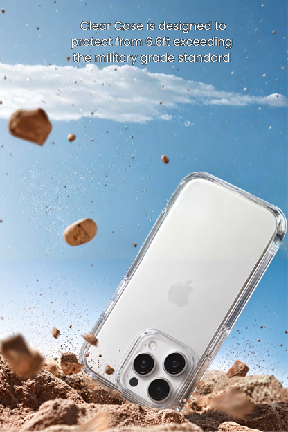 Anti Yellow Transparent Case