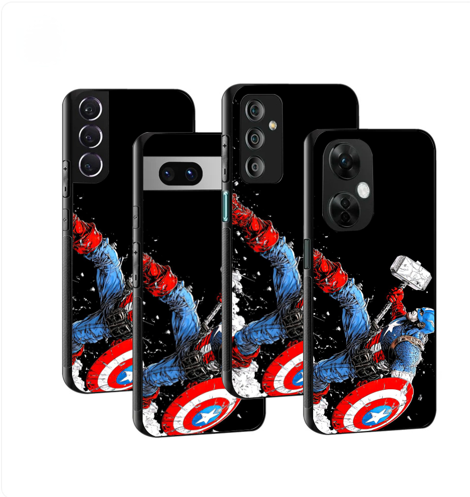 Captain America Mjolnir Dark Edition Case