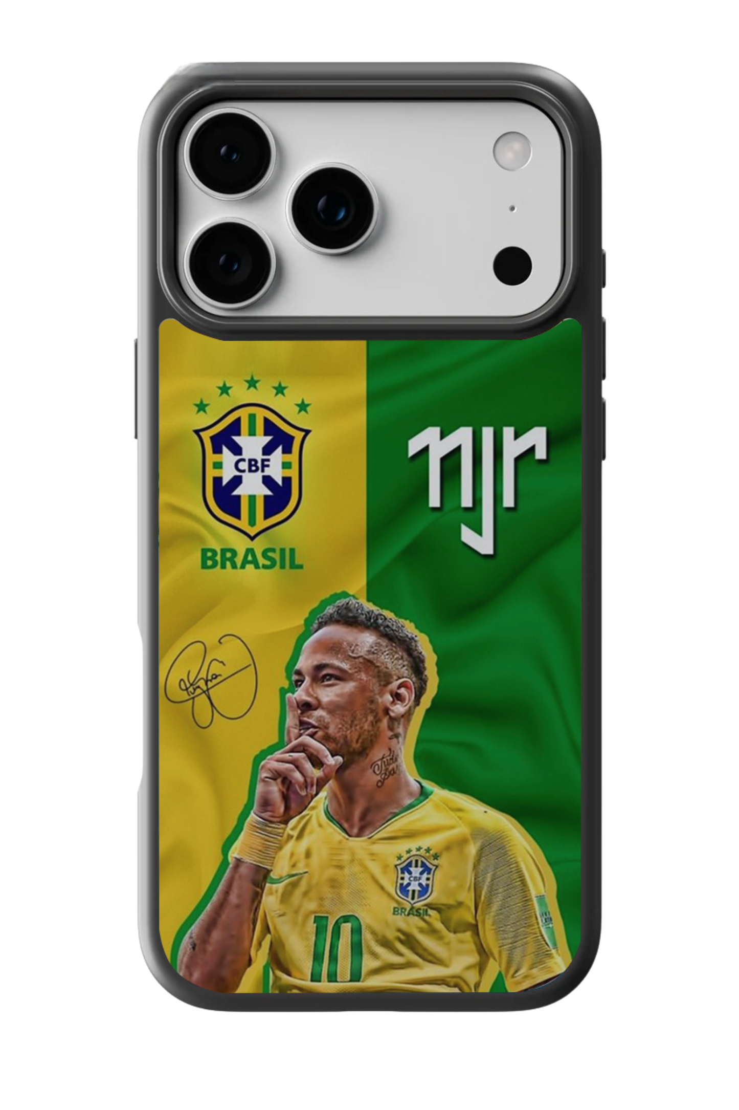 NJR Brazil Flag Split Case