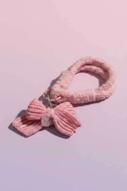 Pink Bow Phone Charm