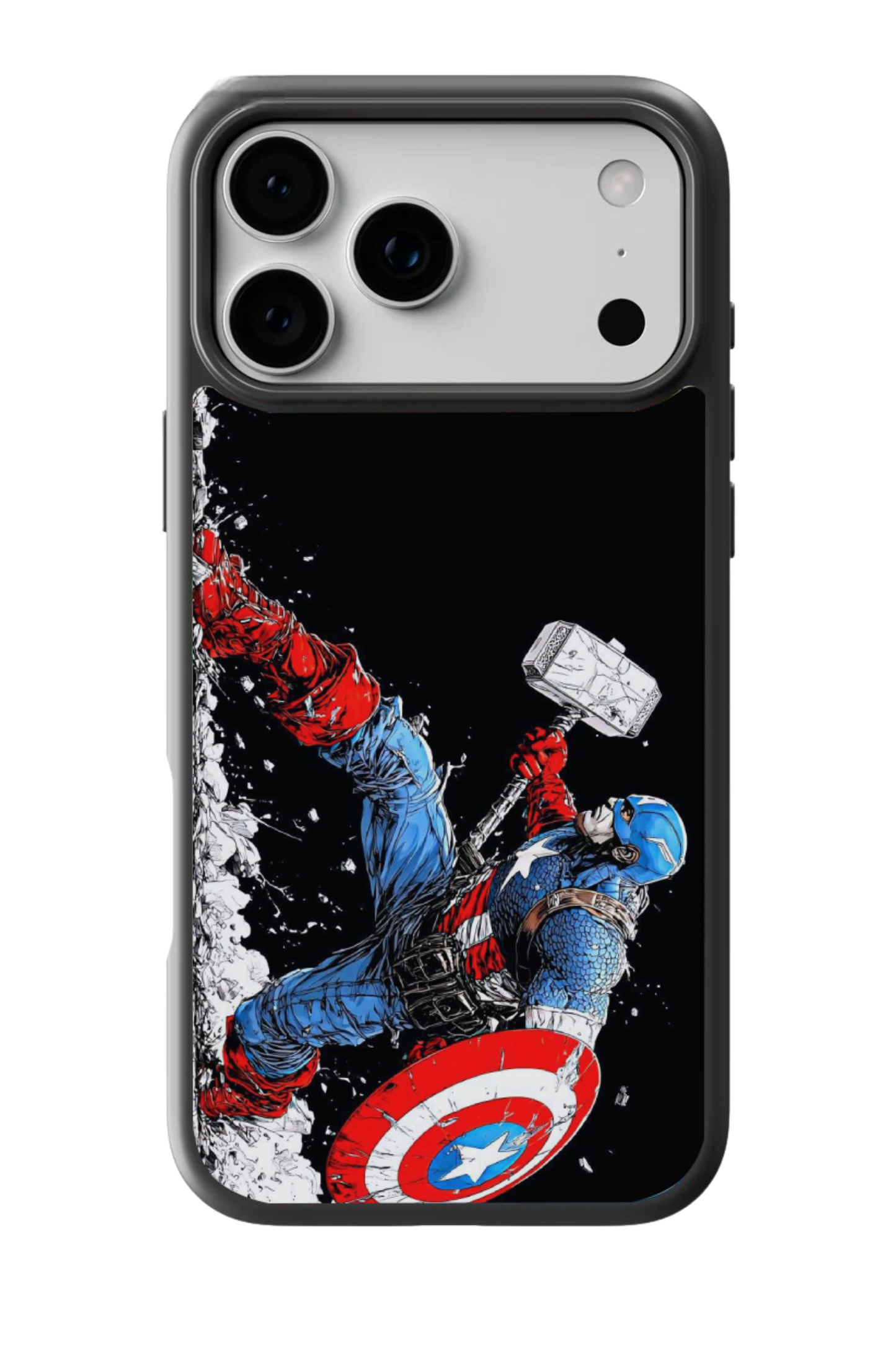 Captain America Mjolnir Dark Edition Case
