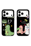 Hungry Dino Couple Case