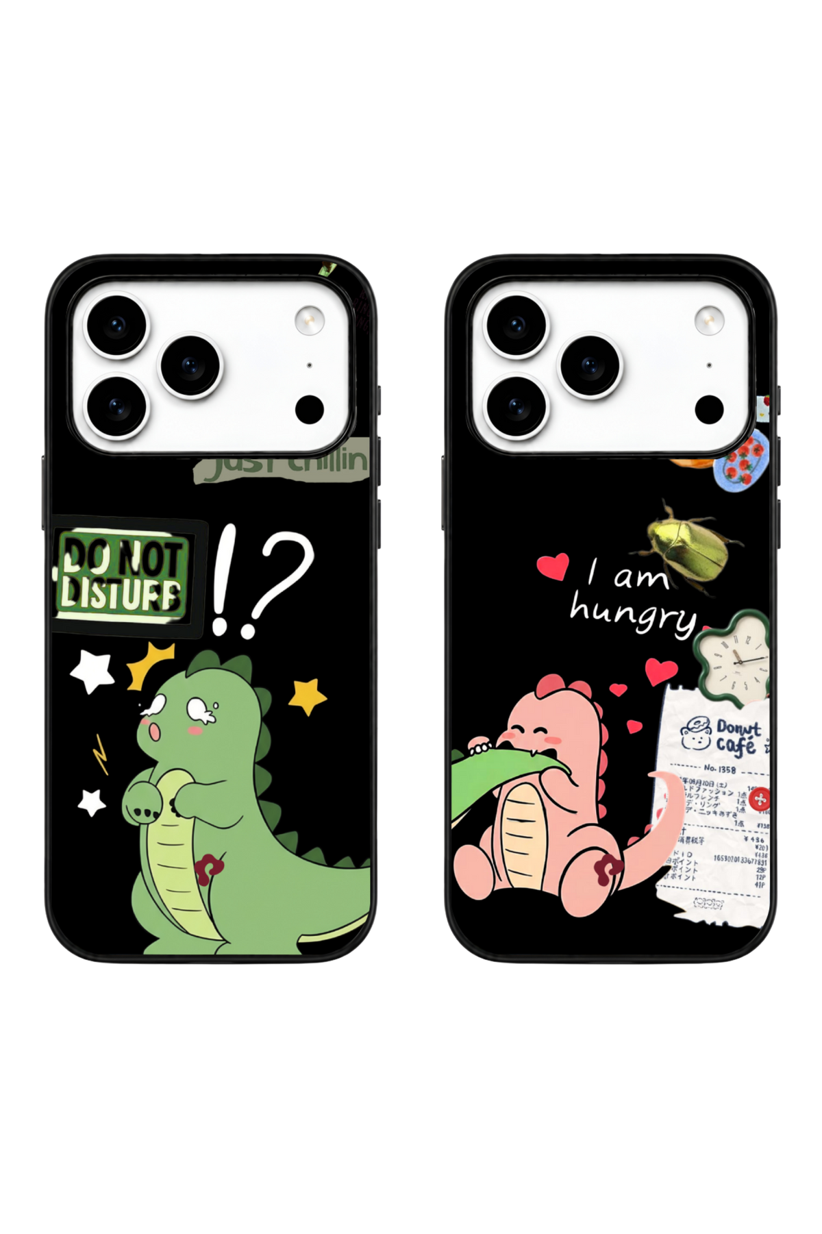 Hungry Dino Couple Case
