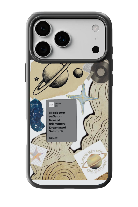 Yellow Saturn Case