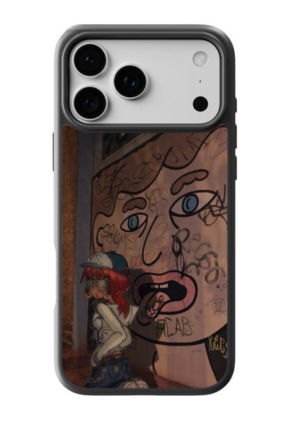 Doodled Girl Case