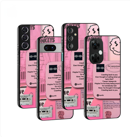 Pink Arctic Monkeys Case
