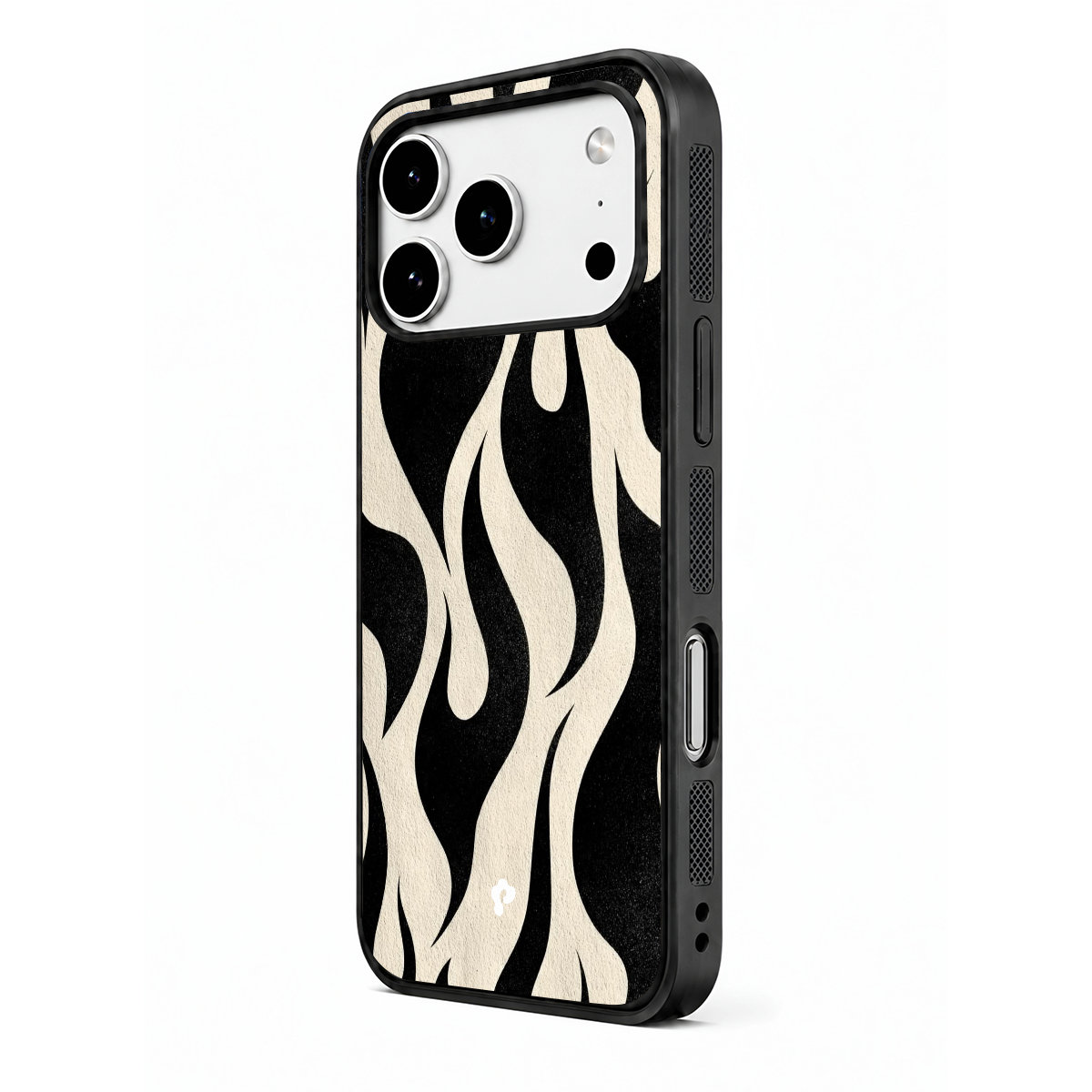 Wavy Black And White Stripes Case