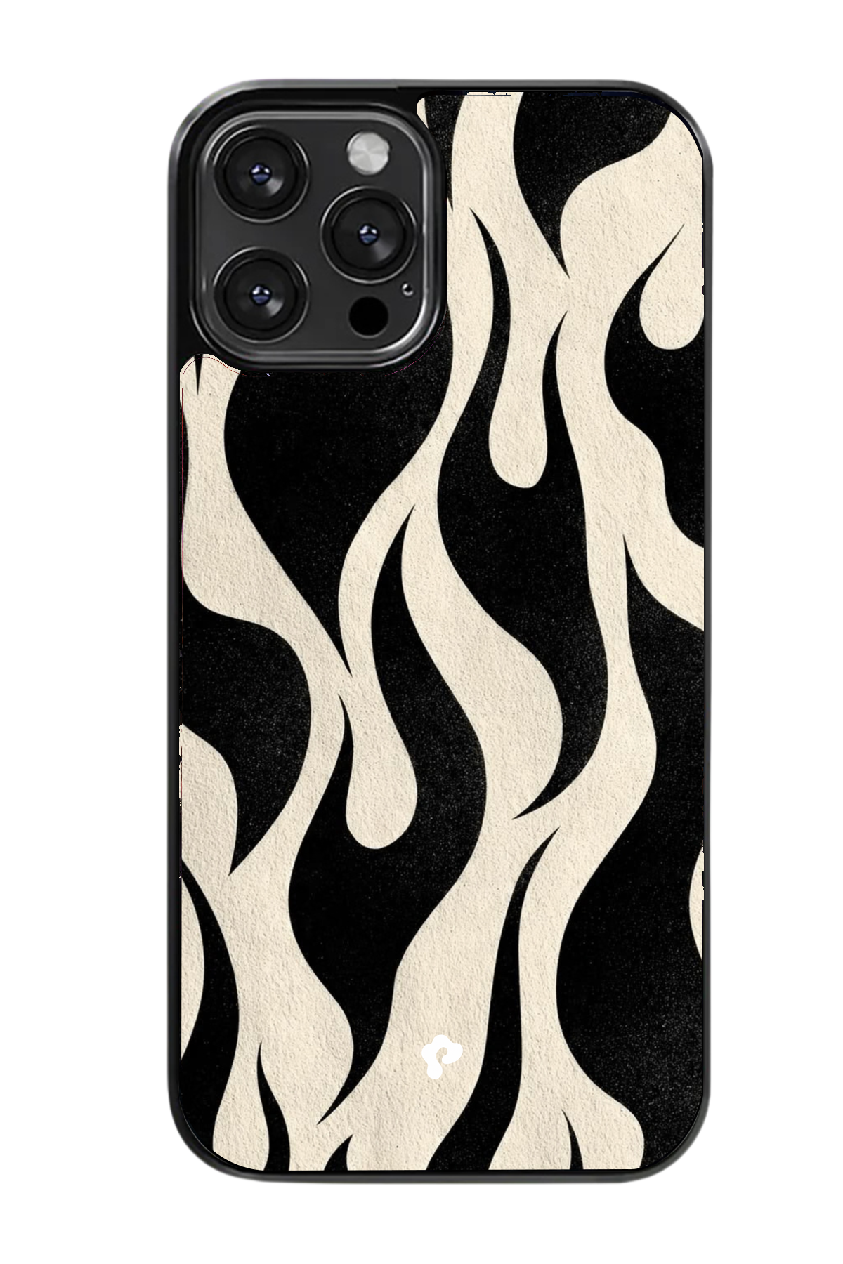 Wavy Black And White Stripes Case