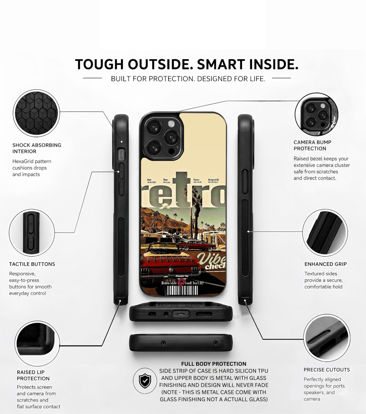 Retro vibes Case