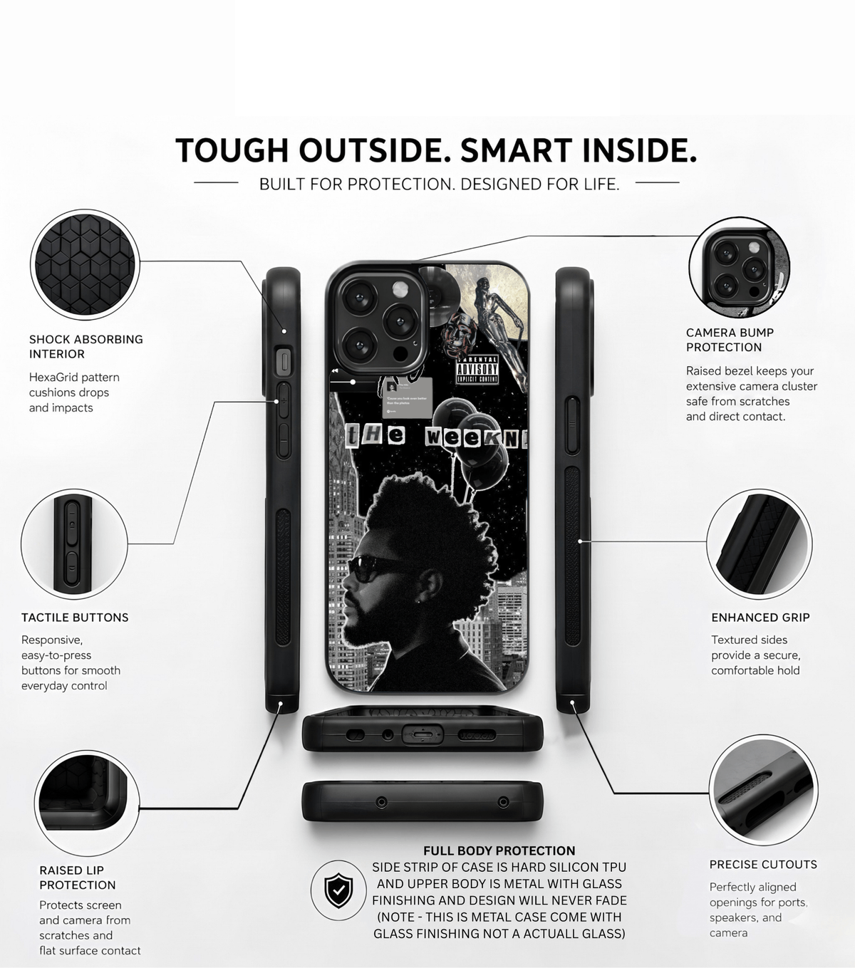 B/W Weekend Spotify Case