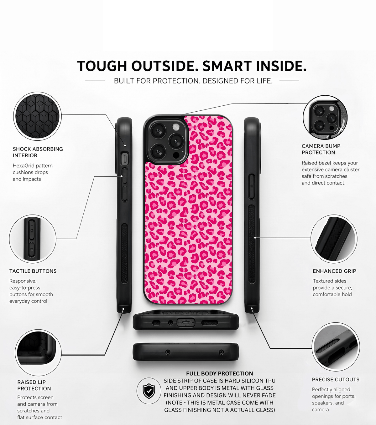 Pink heart Case 2.0