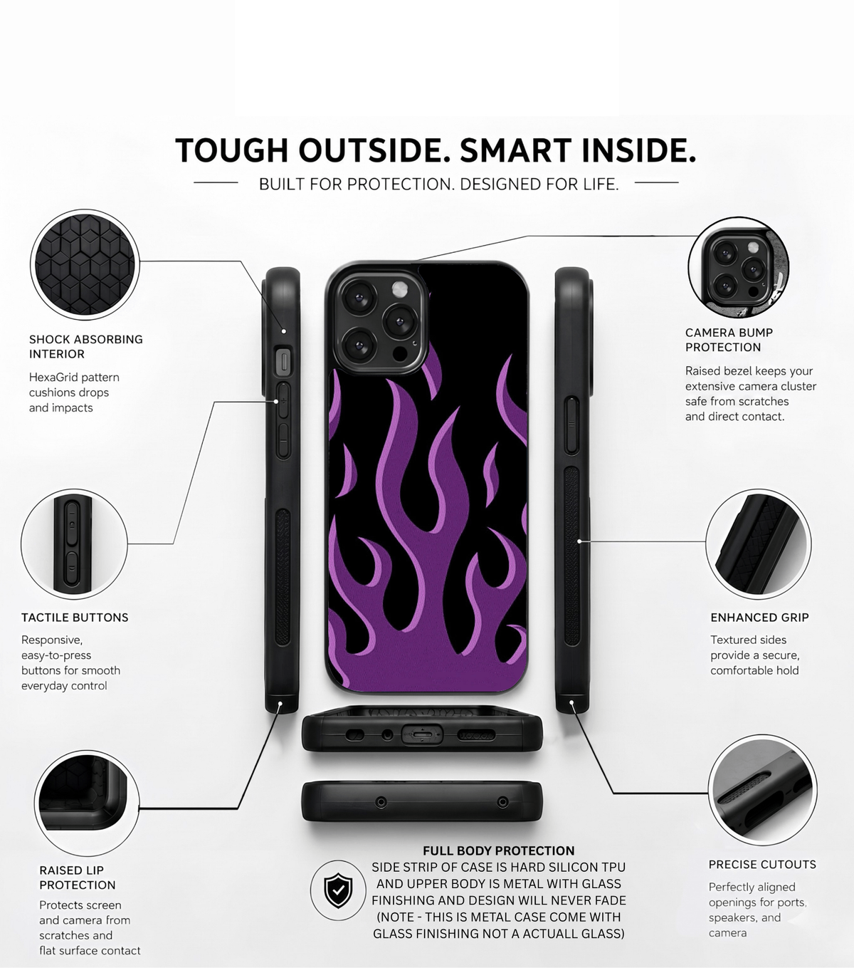 Purple wave Case