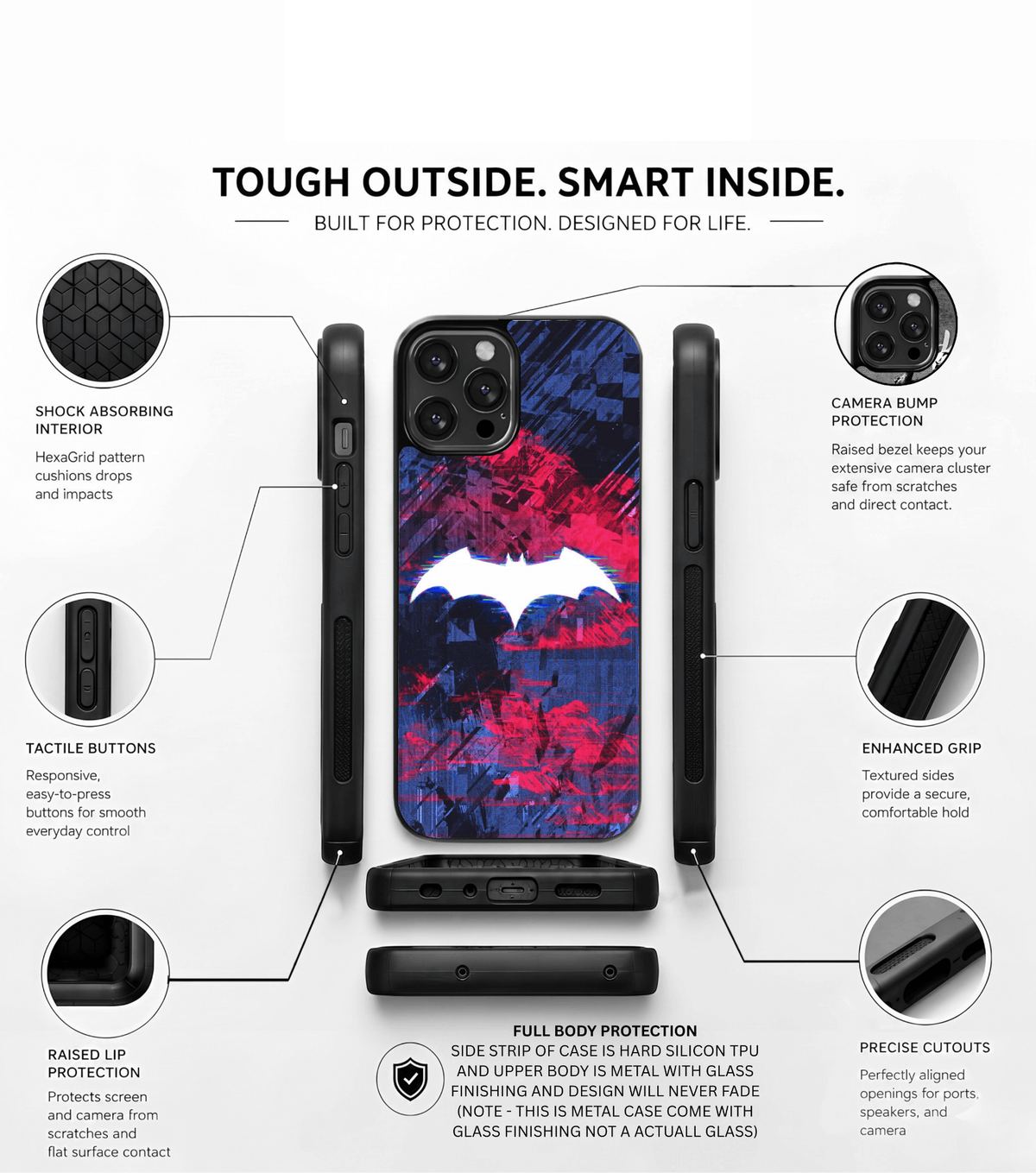 Batman Neon Chaos Case