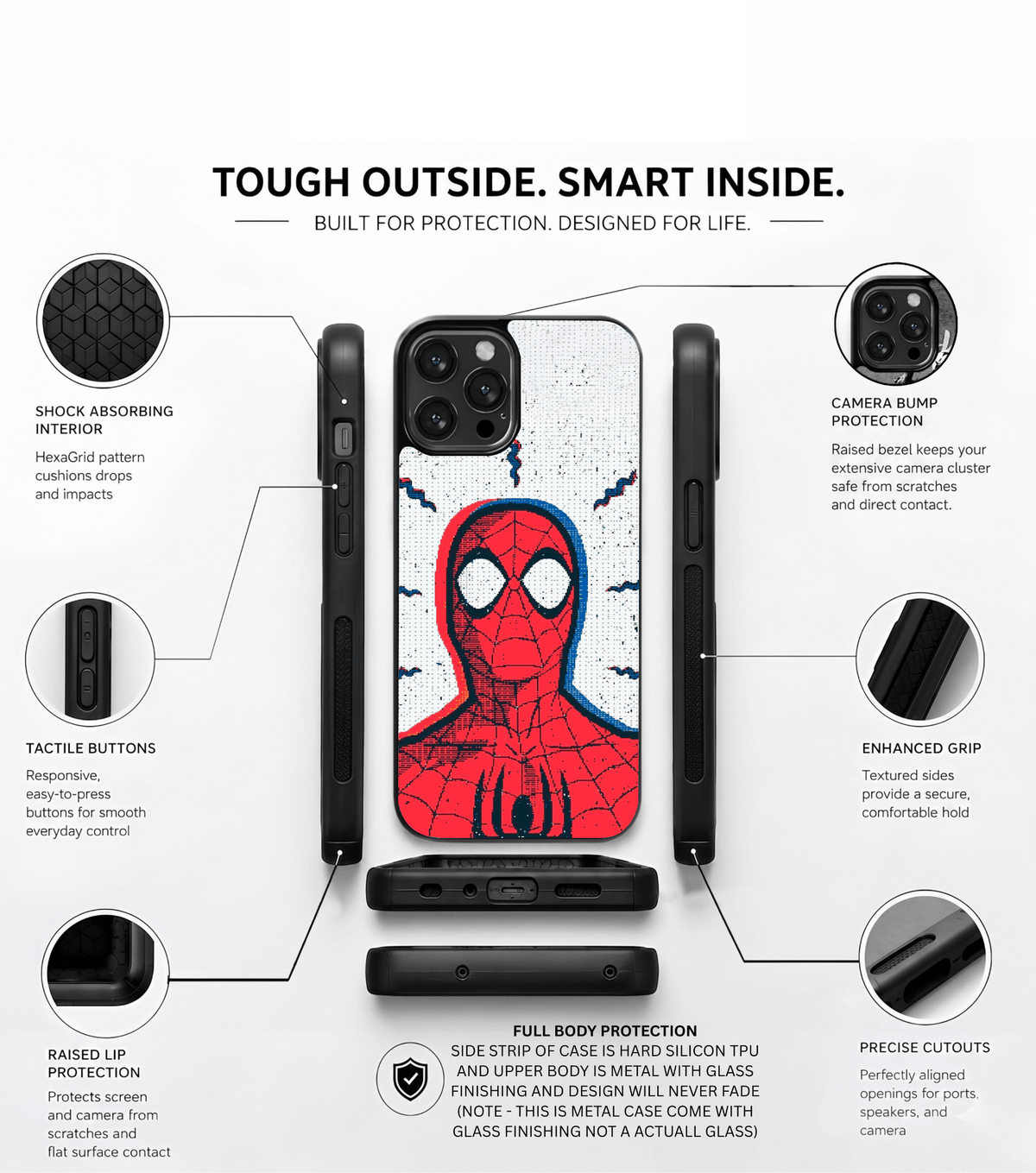 Gaze Spiderman Case