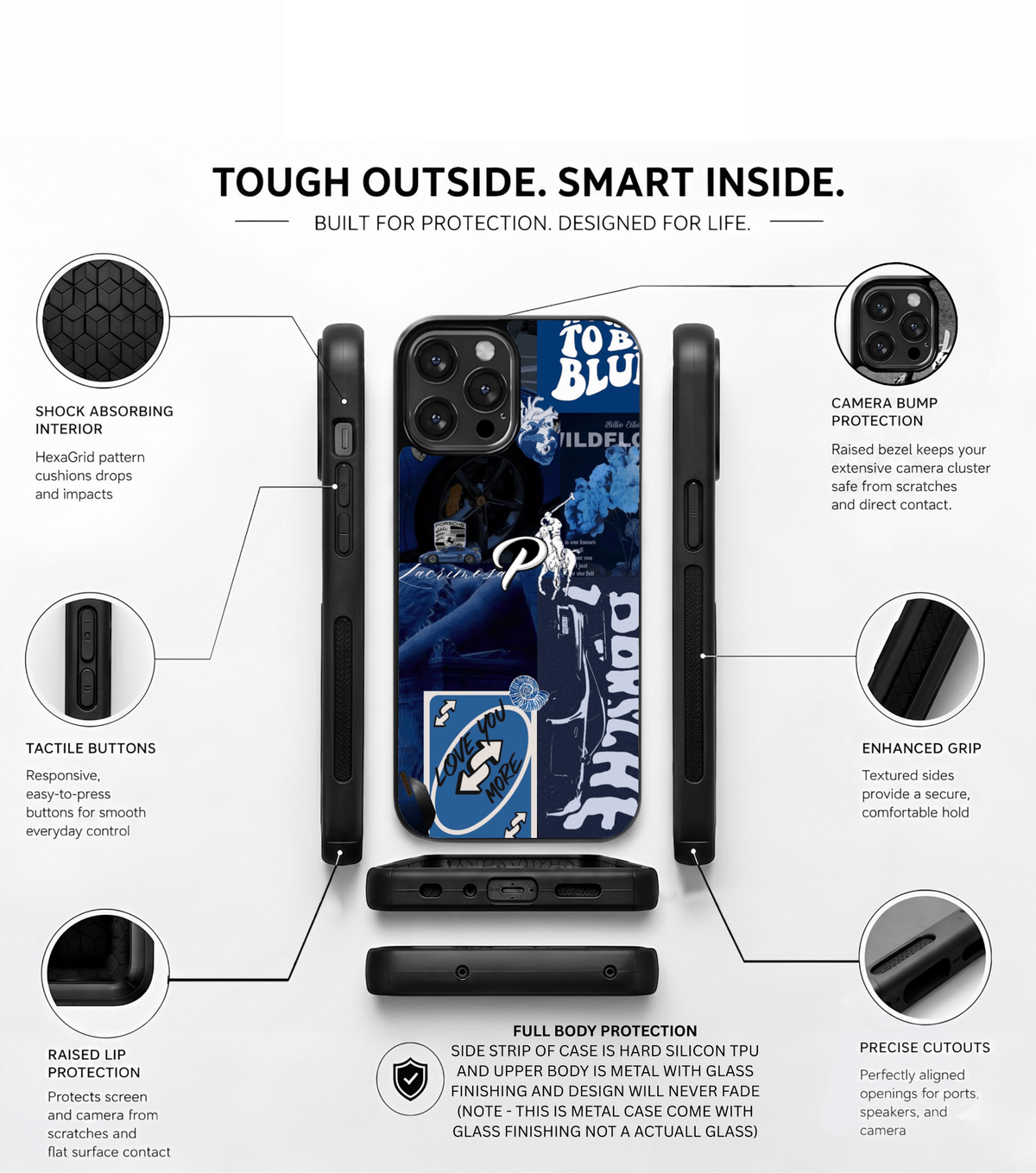 Blue Baby Porsche Case