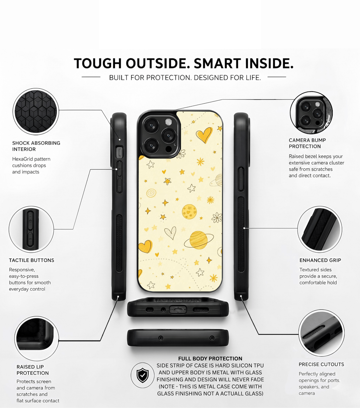 Heart galaxy Case