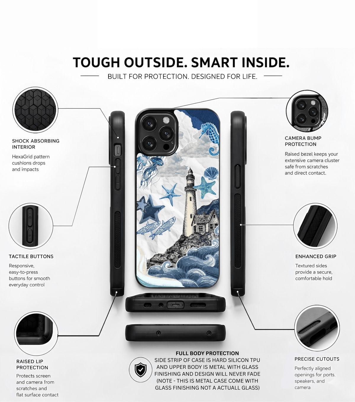Coastal lighthouse Case