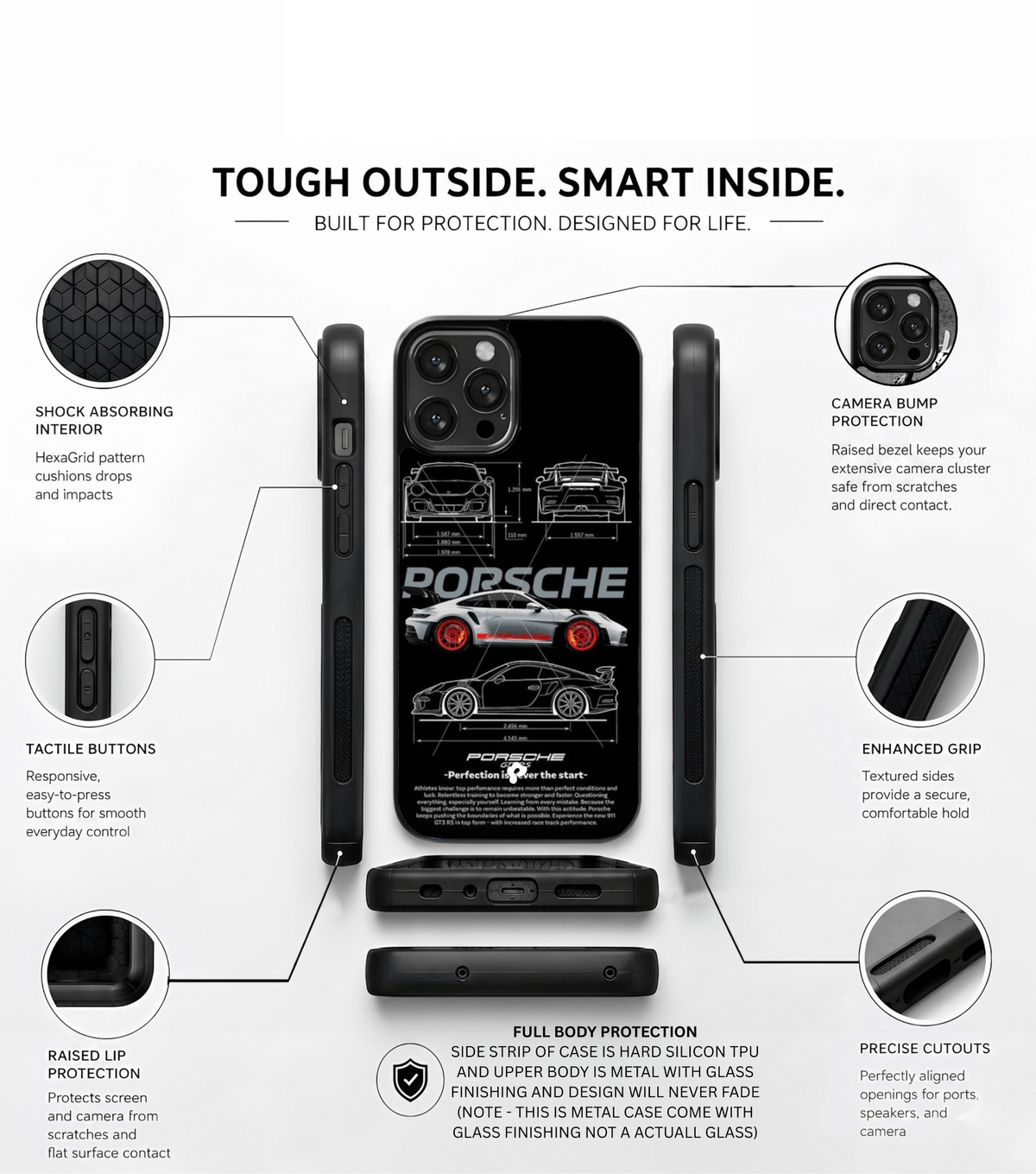 Porsche GTRS Case