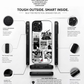 Porsche Noir Car Case