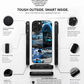 911 Majestic Blue Porche Car Case