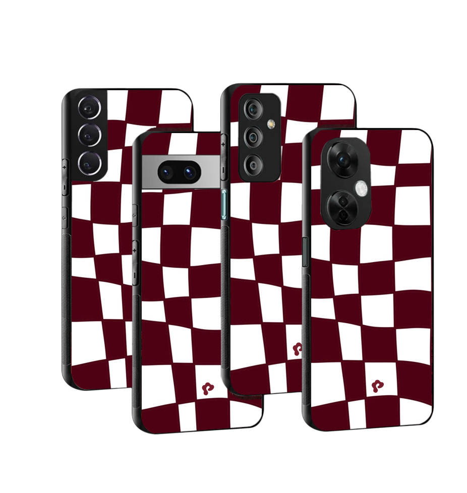 Wavy Checkerboard Case