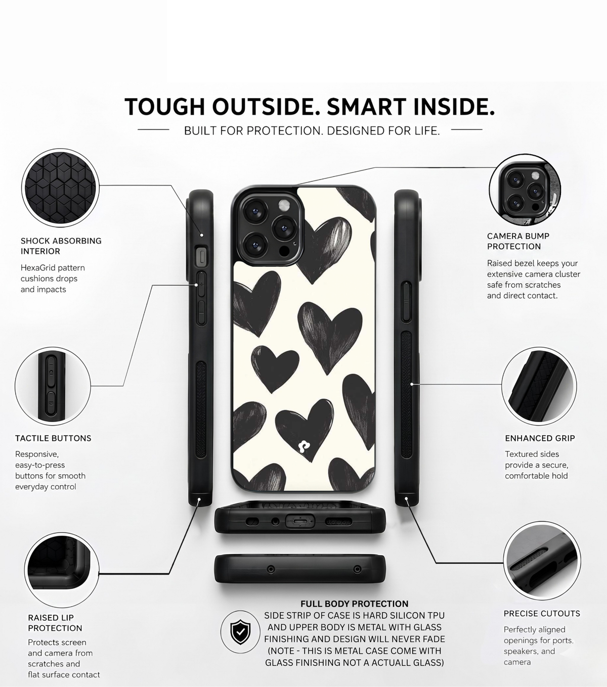 Black Hearts Case