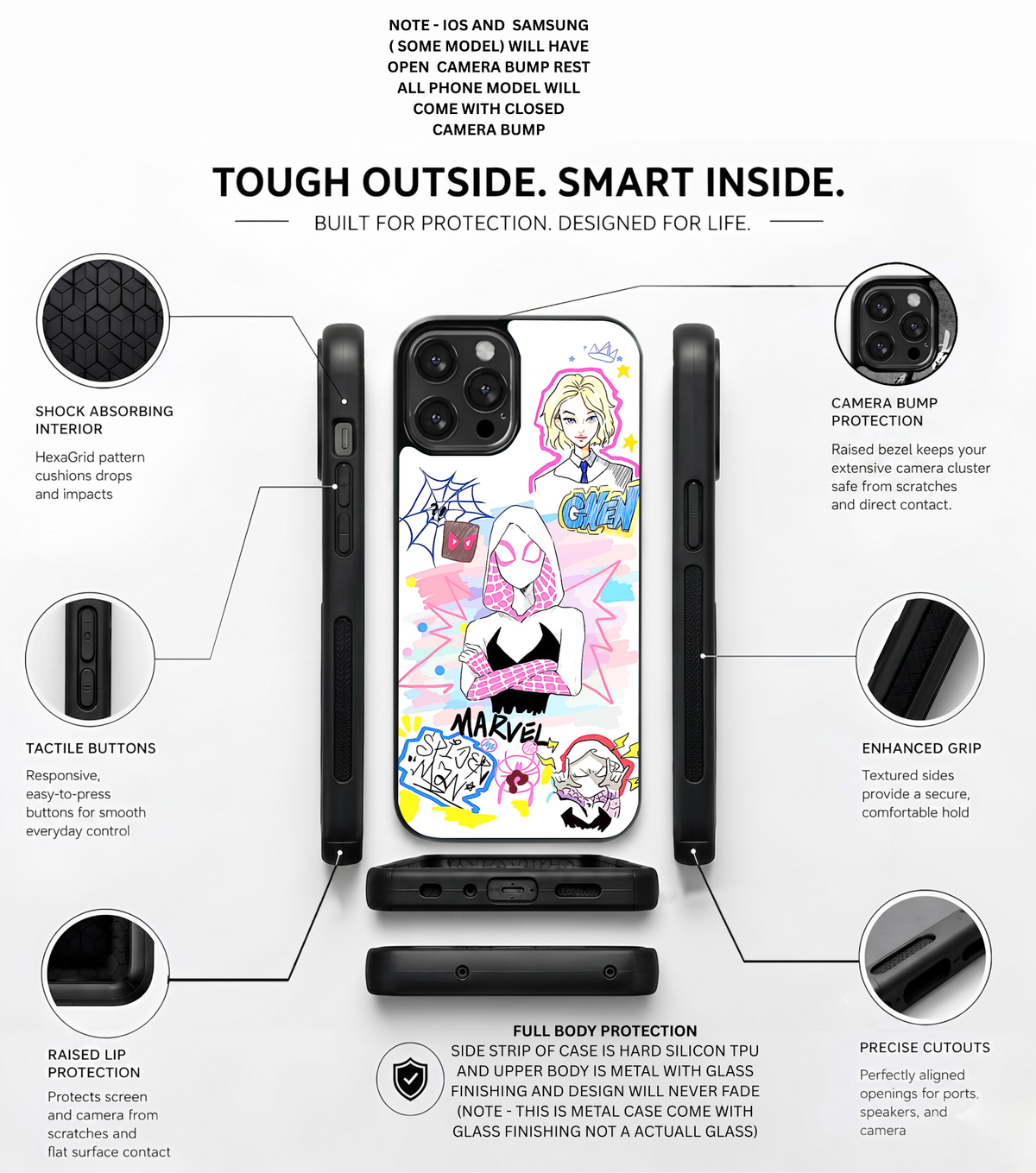 Spider verse Gwen Case
