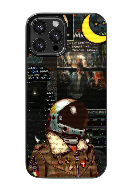 Astronaut Moon Aesthetic Case